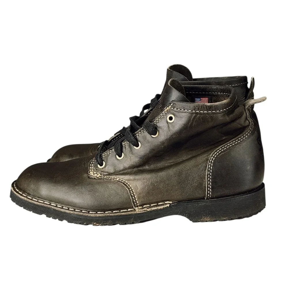 Danner Ankle Boots 6 EE Mens 7.5 Women Forest Heights II Falcon Leather USA Made